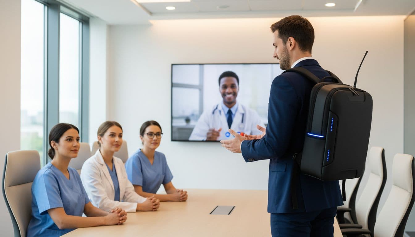 Démonstration du Medibag