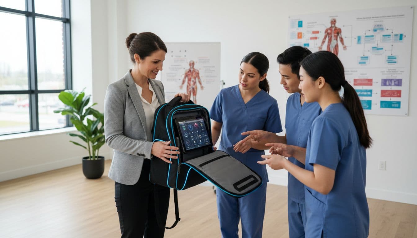 Échange entre professionnels de santé