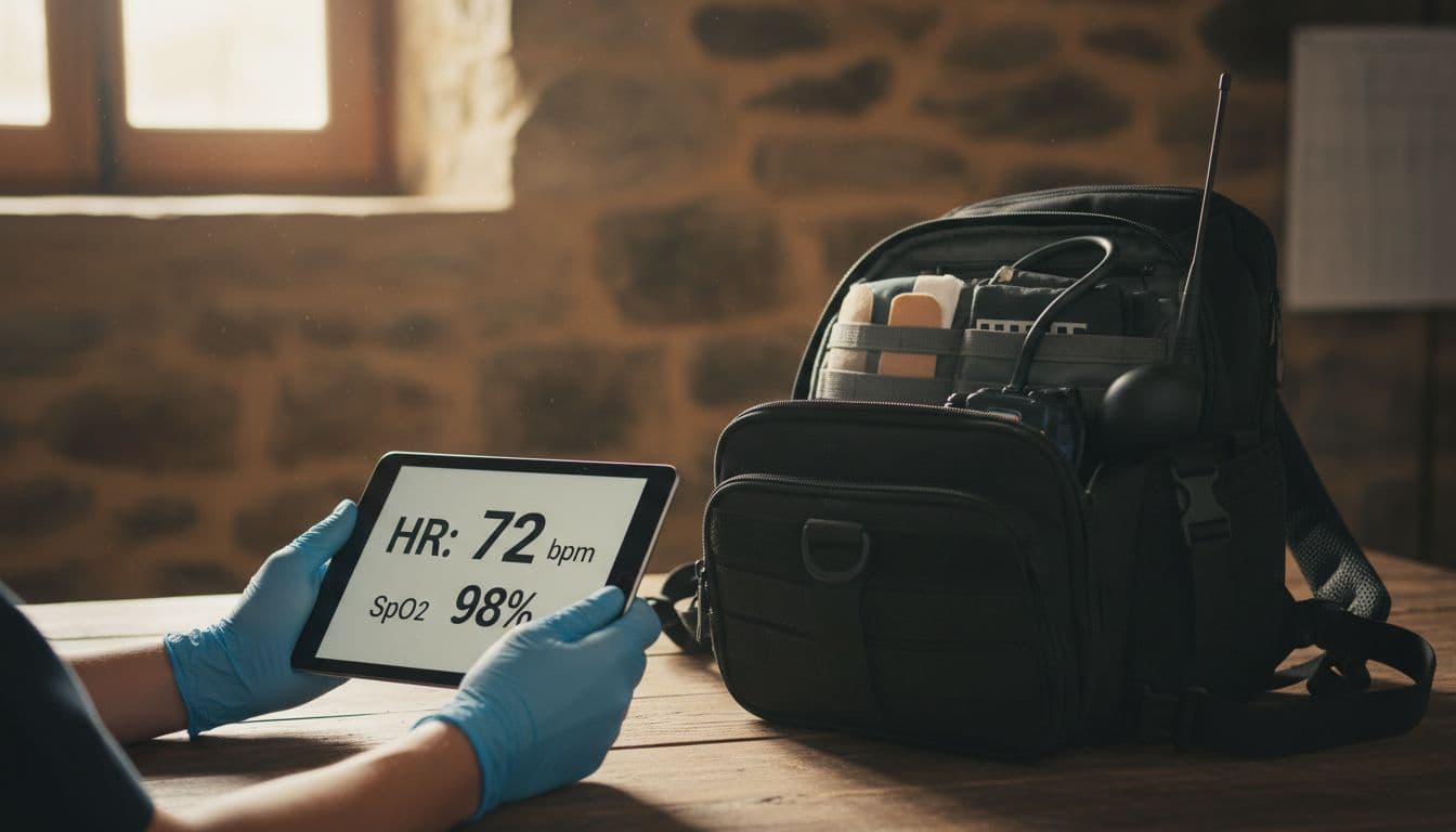 Technologie Medibag de connectivité en zone blanche